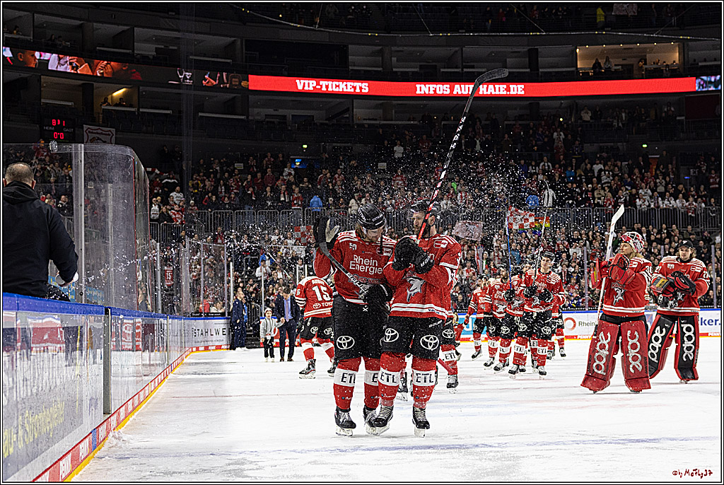 PENNY DEL;  Koelner Haie - Bietigheim Steelers; Koeln, 22.01.2023